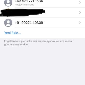 WhatsApp Yabancı Aramalar