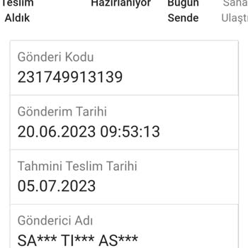 N11 Vermiş Olduğum Siparişim Gelmedi