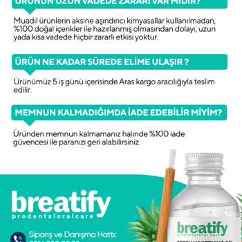 Breatify Ürün Memnuniyetsizliği Para İadesi