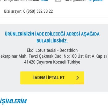 Decathlon İade Ve Değişim Sorunu!