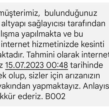 Millenicom İnternet Hizmet Kalitesizliği