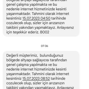 Millenicom İnternet Hizmet Kalitesizliği