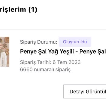 Qafiye Prive Siparişim 10 Gündür Kargoya Verilmedi