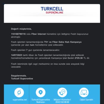 Superonline Hizmet Alamamak, Müşteriyi Mağdur Etmek