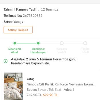 Trendyol'dan Siparişim Hala Gönderilmedi