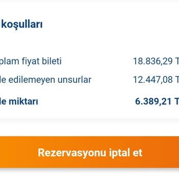 SunExpress Hava Yolları Bilet İptali Ücret Kesintisi