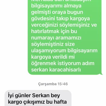 Mobilfix Bilişim Bilgisayarımın Tamir Süreci Hakkında Şikayetim
