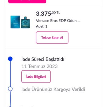 Boyner Yanlış Ürün Gönderimi