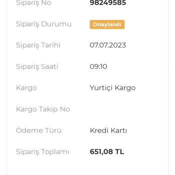 Motosikletsepeti.com Siparişimle İlgili Yaşadığım Sorunlar