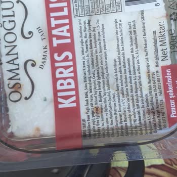 BİM Kıbrıs Tatlısı Küflü Çıktı!