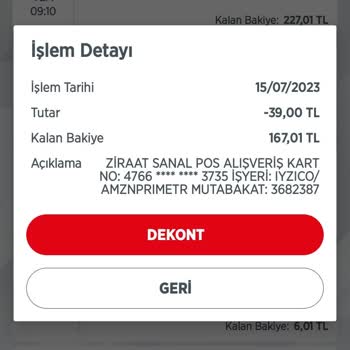 iyzico İzinsiz Para Çekimi