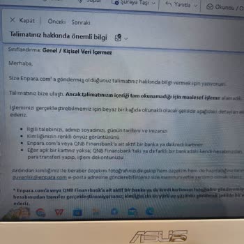 Enpara Hesabımı Blokeledi Ve Açmıyor Mağdurum!