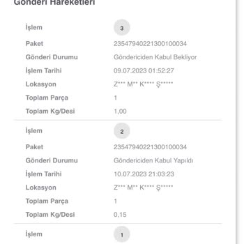 Scotty Teslim Edilemeyen Sipariş