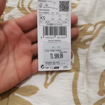 Koskoca Mango 600 TL Lik 3 Günlük Eteğe Kullanıcı Hatası Dedi