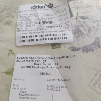 İddaa İddia Eksik Para Ödemesi