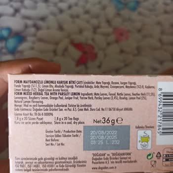 Doğadan Maydanoz Limon Çayı Metabolizmamı Yavaşlattı