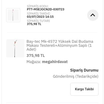 Epttavm'den Aldığım Ürün Teslim Edilmedi.