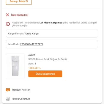 Awox Marka Su Sebili