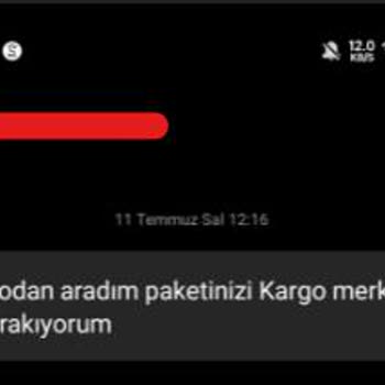 Aras Kargo İade Almamak İçin Kargoyu Teslim Edilmiş Gösteriyor