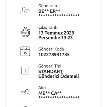 Yurt İçi Teslim Edilemedi İade İsteği