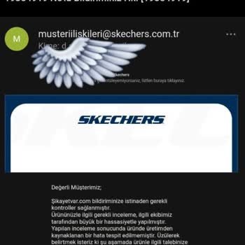 Skechers Pişmanlıktır, Satış Sonrası İlgisiz