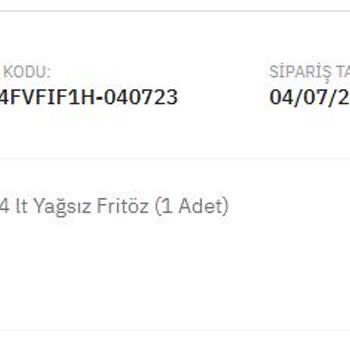 Epttavm Tedarikçi Tarafından Gönderilmeyen Ürün