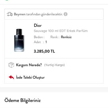Beymen’den Dior Sauvage Kokusu Kalıcı Değildi