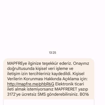 Mapfre Sigorta Bilgim Dışında İzinsiz Hesap Açımı