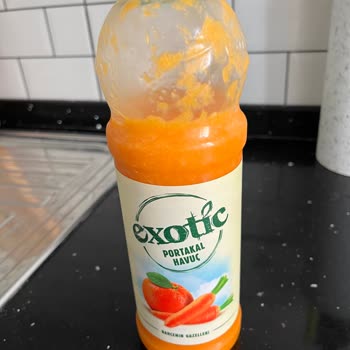 Exotic Meyve Suları Exotic Portakal Havuç Suyu Bozuk