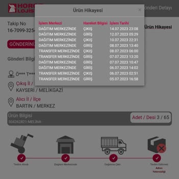 Horoz Lojistik Kargom 10 Gündür Gelmedi.