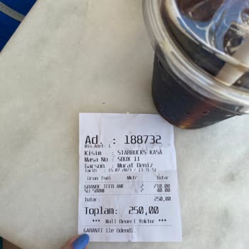 Starbucks İçeceğimi Değiştirmedi Çok Kötü
