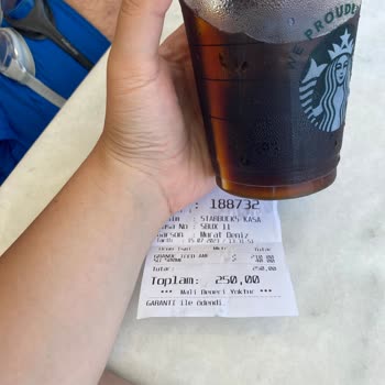 Starbucks İçeceğimi Değiştirmedi Çok Kötü