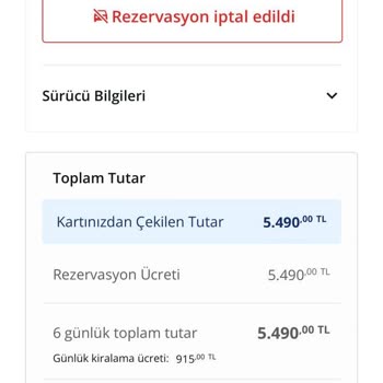 Enuygun 1.098 TL Ceza Kesintisi