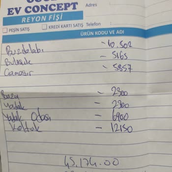 Oğuz Ev Concept Ödediğimiz Eşyaları Vermiyorl