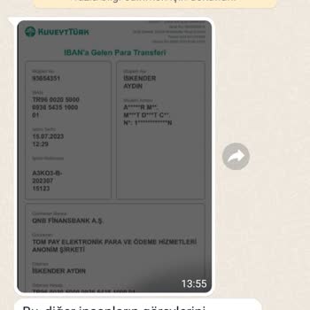 WhatsApp Yurt Dışından Gelen Mesajlar