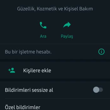 WhatsApp Yabancı Numaradan Mesaj