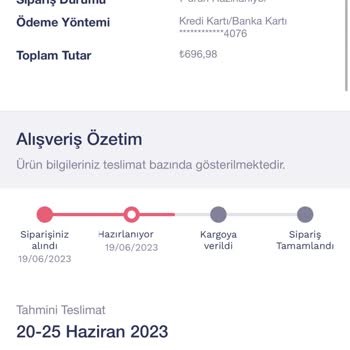 Penti Sipariş İadesi Sorunu