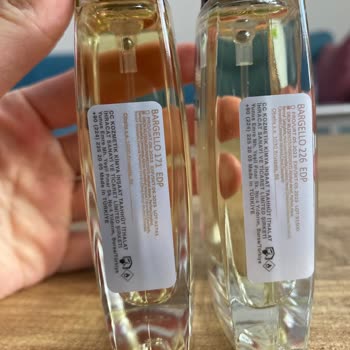 Bargello Perfume Bargello Parfümünde Esanstan Çok Su Var