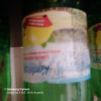 BİM'den Aldığım Limonlu Soda