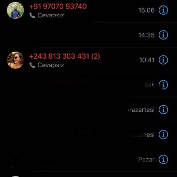 WhatsApp'dan Bilmediğim Numaralar Arıyor