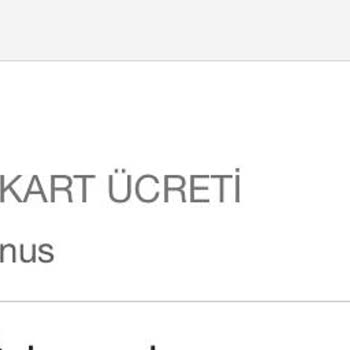 Garanti BBVA Kredi Kartı Yıllık Kullanım Ücreti