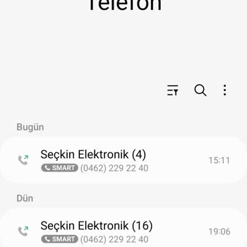 Seçkin Elektronik Telefonlara Cevap Verilmiyor!