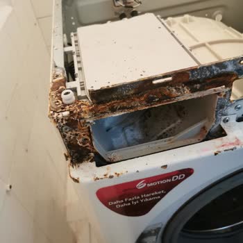 LG 9 Kiloluk Çamaşır Makinesinde Sorun