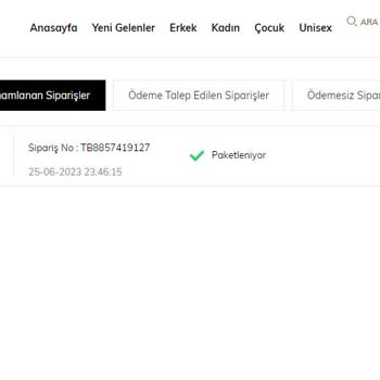Tonny Black İletişim Kurulamayan Şirket, Teslim Edilmeyen Ve İade Edilemeyen Ürün.