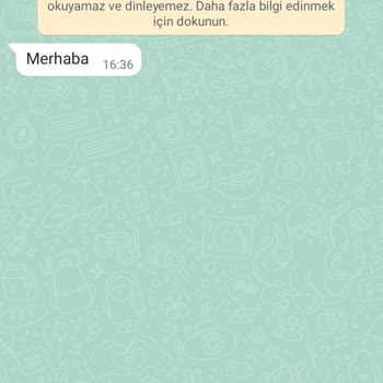 WhatsApp Yabancı Numaradan Merhaba Mesajı Geldi