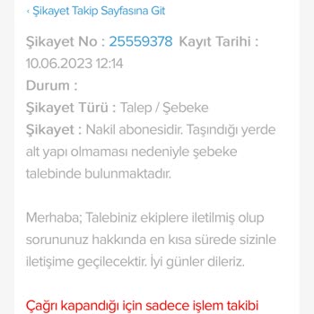 Kablo Net Altyapı Götüremediği Yerden İptal İçin Para İstiyor