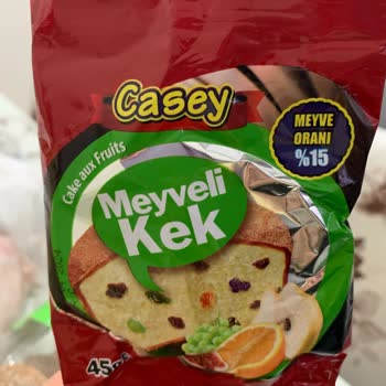 BİM'den Aldığımız Casey Meyveli Kekten Taş Çıktı