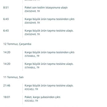 MNG Kargo'nun Kargomu Getirmemesi