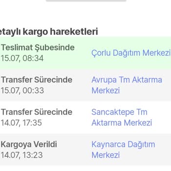 hepsiJET Kargom Elime Ulaşmadı.