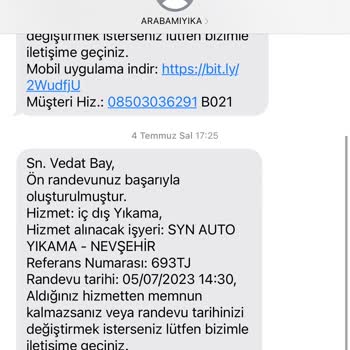 Arabamiyika.com Randevu Sorunu!